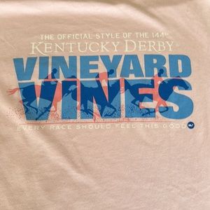 Vineyard Vines pink Kentucky Derby T-shirt